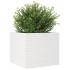 Jardinera madera maciza de pino blanco 80x80x68,5