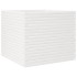 Jardinera madera maciza de pino blanco 80x80x68,5