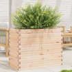Jardinera madera maciza de pino 90x40x68,5 cm