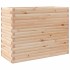 Jardinera madera maciza de pino 90x40x68,5