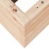 Jardinera madera maciza de pino 90x40x68,5