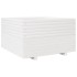 Jardinera madera maciza de pino blanco 80x80x49,5