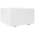 Jardinera madera maciza de pino blanco 80x80x49,5