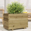 Jardinera madera de pino impregnada 70x40x49,5 cm