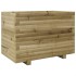 Jardinera madera de pino impregnada 70x40x49,5