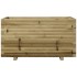 Jardinera madera de pino impregnada 90x40x49,5