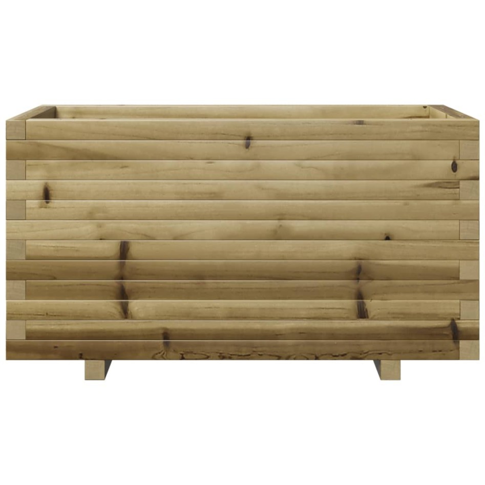 Jardinera madera de pino impregnada 90x40x49,5