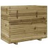 Jardinera madera de pino impregnada 90x40x72,5