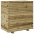 Jardinera madera de pino impregnada 70x40x72,5