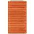Jardinera madera maciza de pino marrón cera 70x40x72,5