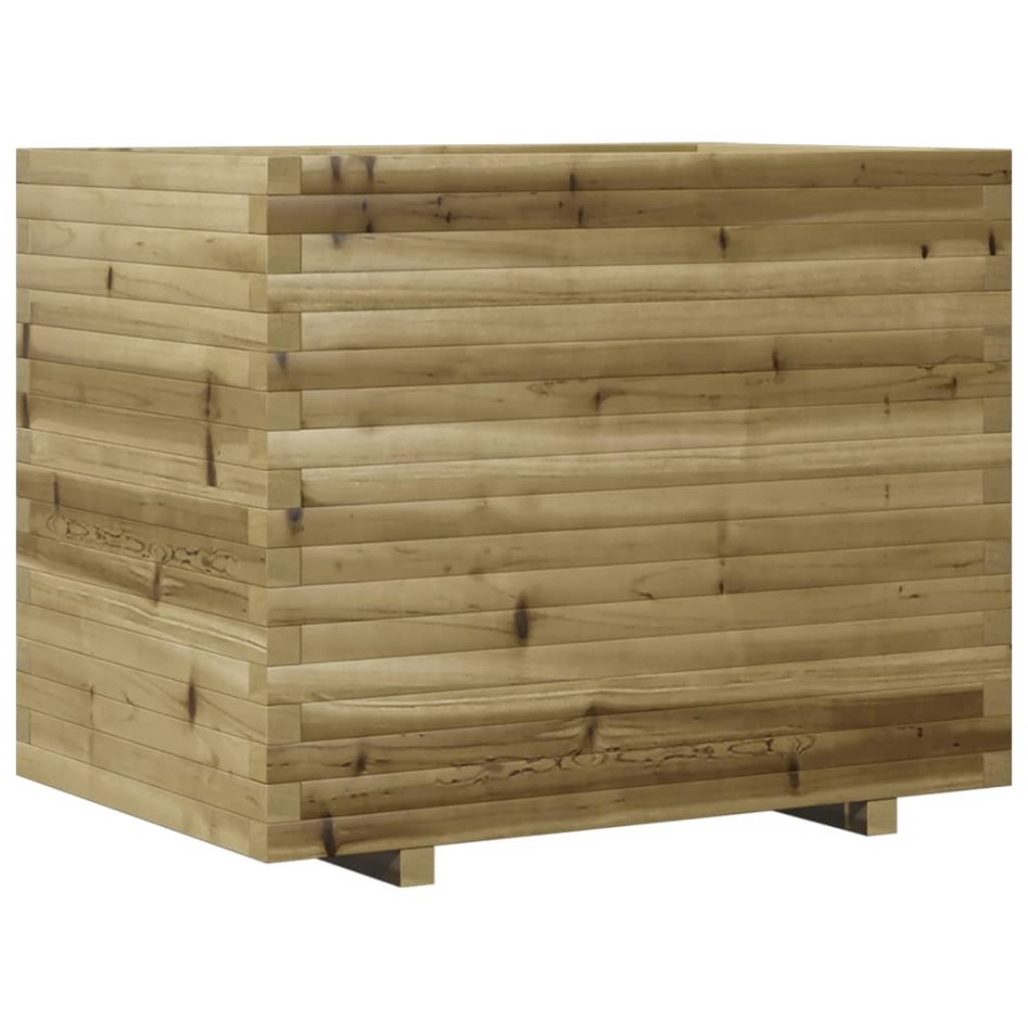 Jardinera madera de pino impregnada 90x60x72,5