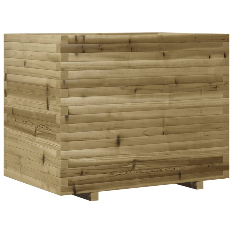 Jardinera madera de pino impregnada 90x60x72,5