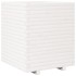 Jardinera madera maciza de pino blanco 60x60x72