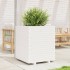 Jardinera madera maciza de pino blanco 60x60x72