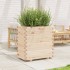 Jardinera madera maciza de pino 70x40x72