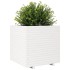 Jardinera de madera maciza de pino blanca 70x70x72
