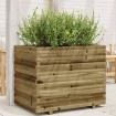 Jardinera madera de pino impregnada 90x60x72 cm