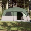 Tienda de campaña familiar para 10 personas impermeable verde