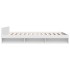 Estructura cama con cajones madera ingeniería blanca 160x200