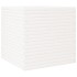Jardinera de madera maciza de pino blanca 70x70x68,5