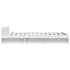Estructura cama con cajones madera ingeniería blanca 150x200