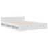 Cama con cajones madera de ingeniería blanco 120x190