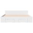 Cama con cajones madera de ingeniería blanco 120x190