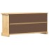 Mueble zapatero Corona madera maciza de pino 99x32x47