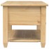 Mesa de centro cajones Corona madera maciza pino 100x48x45