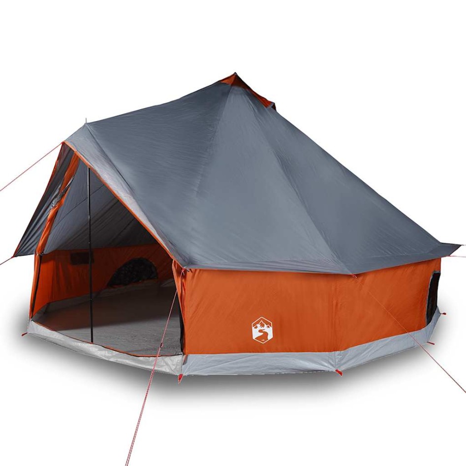 Tienda familiar tipi para 8 personas impermeable gris