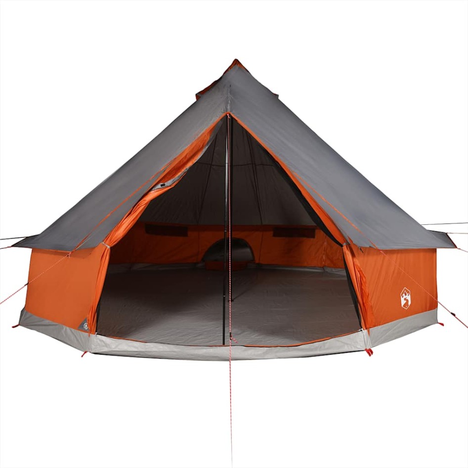 Tienda familiar tipi para 8 personas impermeable gris