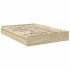 Cama con cajones madera ingeniería roble Sonoma 150x200