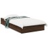 Cama con cajones madera de ingeniería marrón roble 90x200
