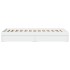 Cama con cajones madera de ingeniería blanca 90x200