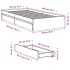 Cama con cajones madera de ingeniería blanca 90x200