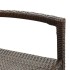 Mesa y taburetes de jardín 7 pzas madera acacia ratán PE