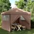 Tienda de fiesta plegable Pop-Up con 4 paredes laterales
