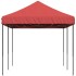 Tienda de fiesta plegable Pop-Up burdeos 580x292x315