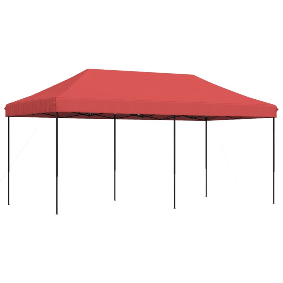 Tienda de fiesta plegable Pop-Up burdeos 580x292x315