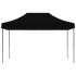 Tienda de fiesta plegable Pop-Up negra 440x292x315