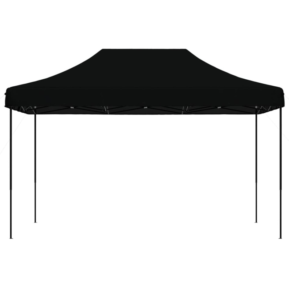 Tienda de fiesta plegable Pop-Up negra 440x292x315