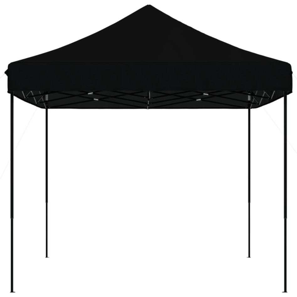 Tienda de fiesta plegable Pop-Up negra 440x292x315