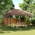 Tienda de fiesta plegable Pop-Up marrón 410x279x315