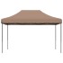 Tienda de fiesta plegable Pop-Up marrón 410x279x315