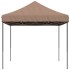 Tienda de fiesta plegable Pop-Up marrón 410x279x315