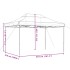 Tienda de fiesta plegable Pop-Up marrón 410x279x315