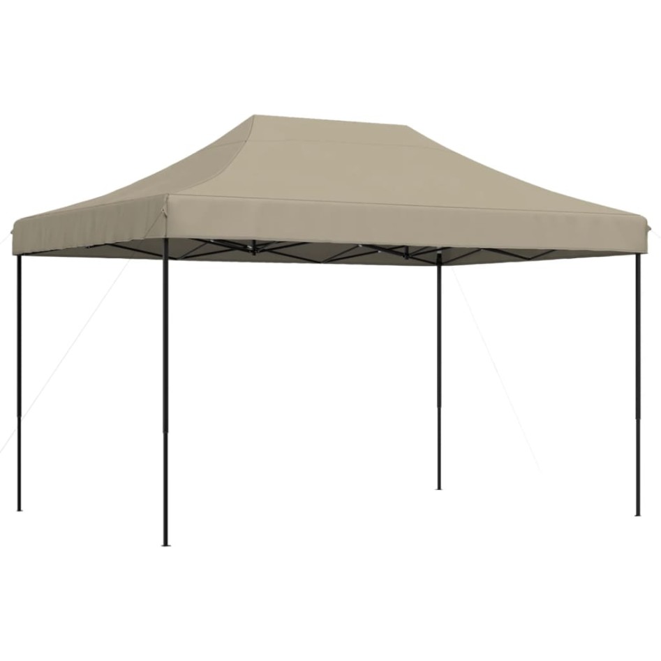 Tienda de fiesta plegable Pop-Up taupe 410x279x315