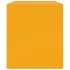 Muebles para TV 2 unidades acero amarillo mostaza 67x39x44