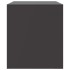 Muebles para TV 2 unidades acero negro 67x39x44