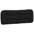 Cama con colchón tela negro 140x190